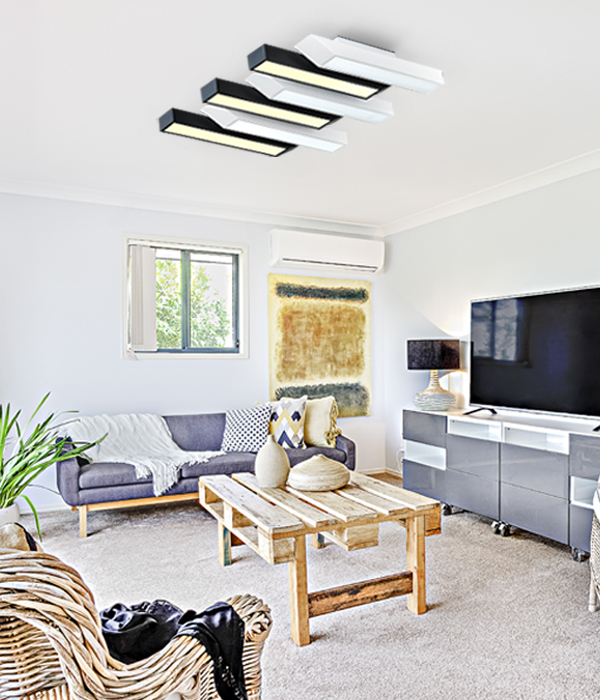 피아노 6등 120W 국산LED거실등 아파트거실등