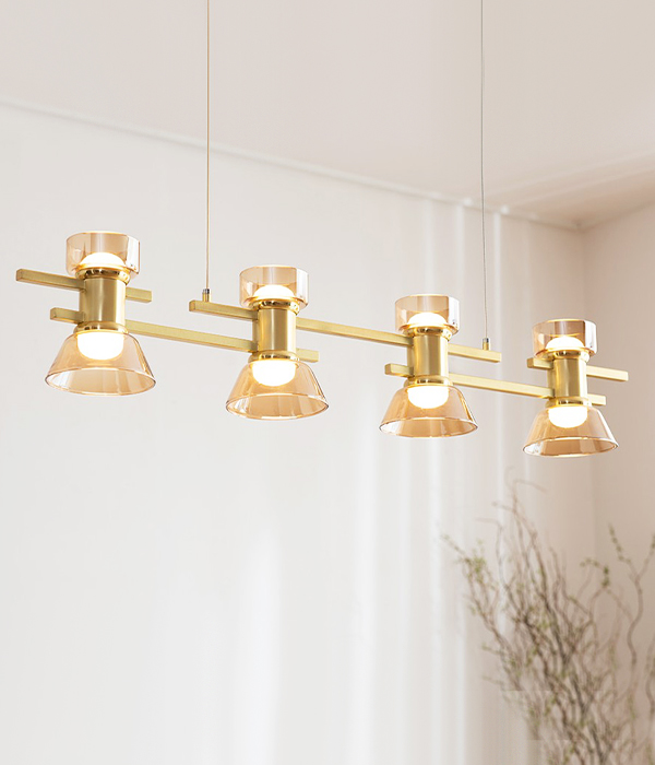 본느 4등 주방식탁조명 LED식탁등 아일랜드식탁등