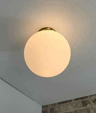 리오드 1등 유백유리 LED직부등 벽전등 복도조명 150Ø,200Ø,250Ø,300Ø