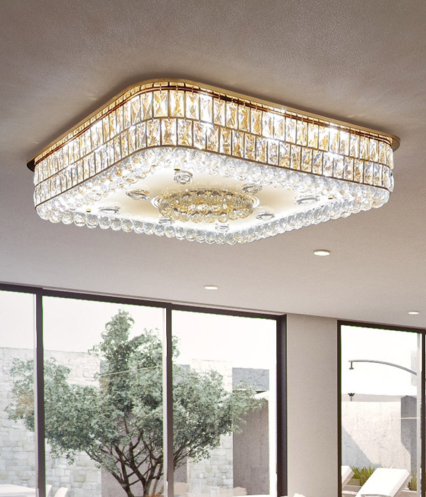 아리아 사각 23등 크리스탈거실등 거실전등